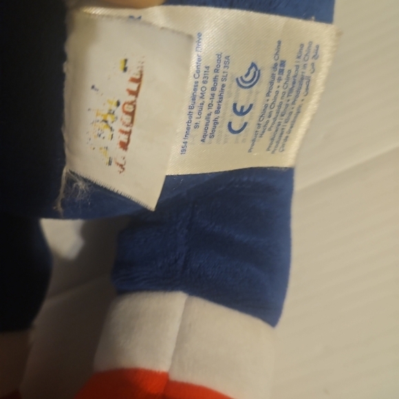 RARE Build A Bear SONIC - the HEDGEHOG - Picture 7 of 9
